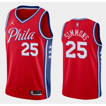 Maglia Philadelphia 76ers Ben Simmons 25 2020-21 Jordan Brand Statement Edition Swingman - Uomo